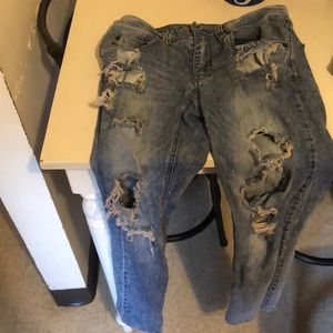 Ripped jeans